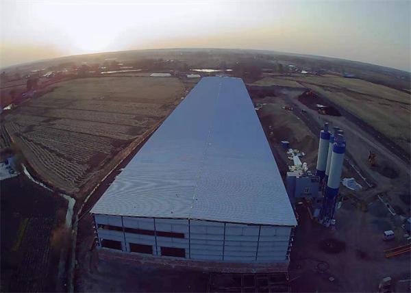 Oficina concreta 200m×40m do armazém pré-fabricado da construção de aço