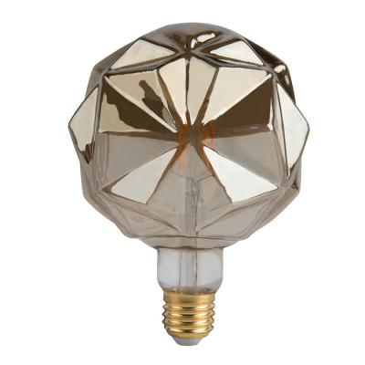 Les ampoules 8w E27 de filament du cristal G125 Edison de diamant ont mené l'ampoule Dimmable de filament