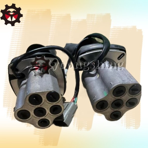 Safety Hydraulic Joystick Controller Smooth Operating Handle Pilot Valve Assy for Excavator