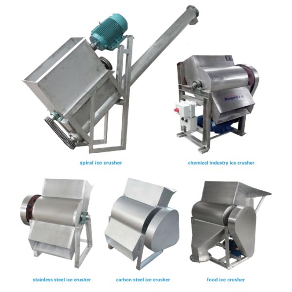 ICEMA Углеродистая сталь Лед бритый раздавленный свежий хранение для продуктовых магазинов