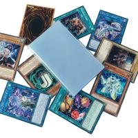 Le jeu de société transparent libre de PVC gaine la protection de carte de tarot de 73x122mm