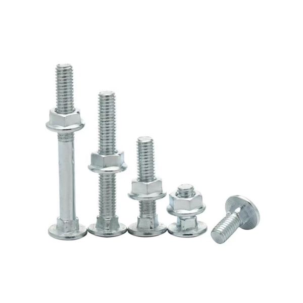 Factory Wholesale Price DIN603 Grade 4.8/8.8/10.9/12.9 Carriage Bolt Cup Head Square Neck Bolts