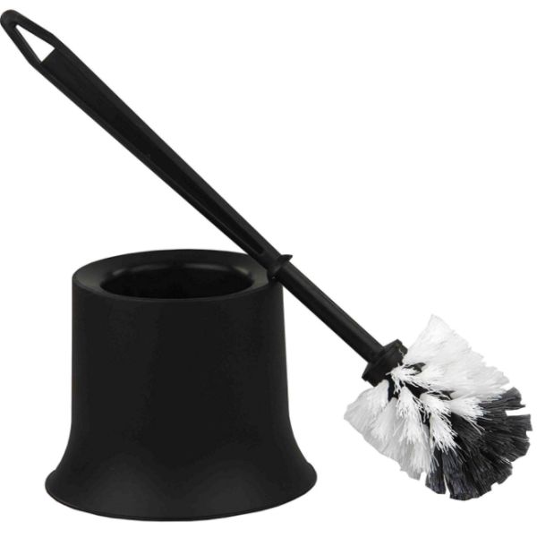 Popular Black Toilet Brush And Holder Brush Storage Box Cleaning Ball