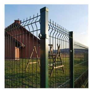 3D Curved Garden Farm Fence e Retail com fio de aço com baixo teor de carbono