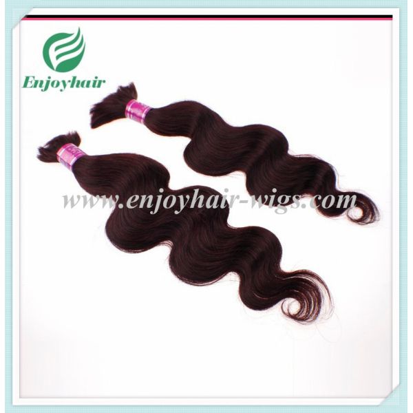 Malaysian 5A virgin remy hair bulk ,color 99j#, body wave 10''-26''length hair extension