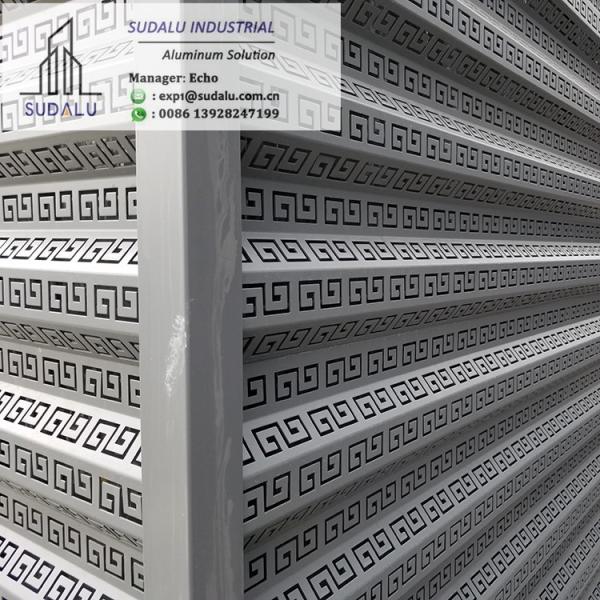 SUDALU Curtain Wall Panel Exterior Decorative Laser Cut Aluminum panel