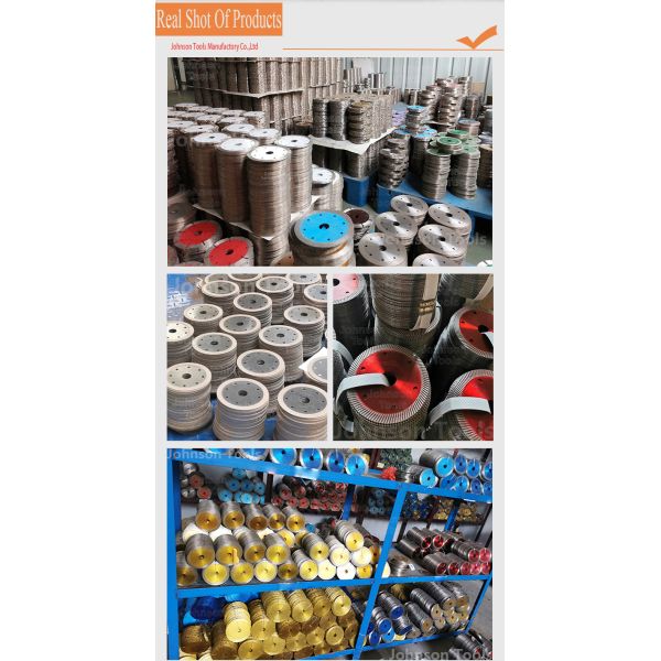 El OEM aceptó las cuchillas de corte de piedra del diamante para el corte del granito/del mármol