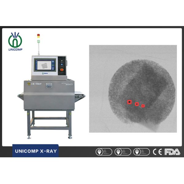 Unicomp X-ray insepction system for pack bulk can food foreign matter contamincation check