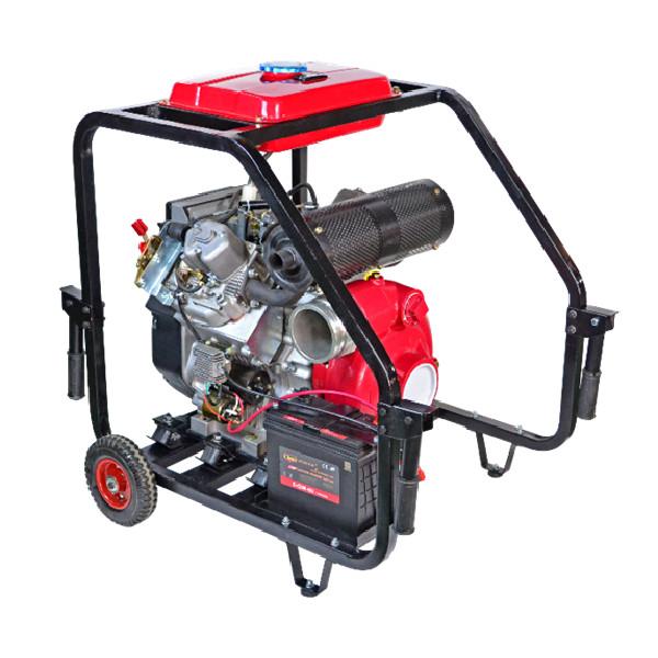 Double Cylinder Diesel Engine Fire Fighting Pump 5RPM 4 Stroke 4 inch water pump