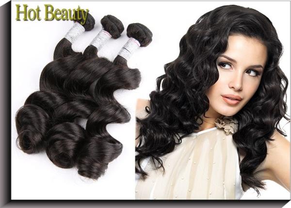 Unprocessed Virgin Peruvian Hair Extensions Natural Wave Virgin Human Hair
