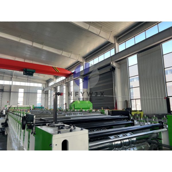 C8 C21 Double Layer Roll Forming Machine with High Precision and 350H Steel Frame for Roof Panel Production