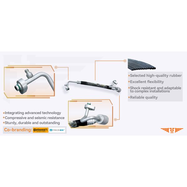 Ford Taurus 9G1Z19972A MKT Discharge AC Pipe For Lincoln 3.5L 09-12