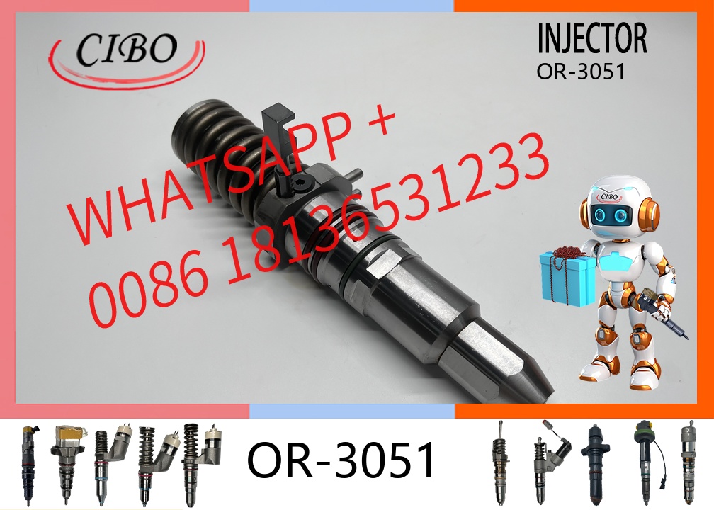 original OR-3051 Fuel Injector Assembly for 3512A Engine Construction Machinery Diesel Fuel Injection Nozzle Replacement 7E-3383 7C-0345 7C-4175 original new injector