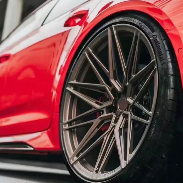 Matt Bronze Forged Rims Car Alloy Wheel Rim 18''19''20''21 Inch Forged Rims For Sports Car