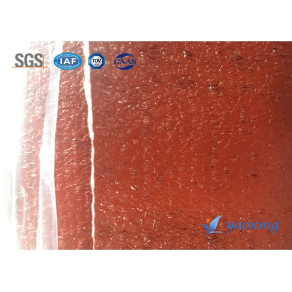 0.4mm Thick Silicone Coated Fiberglass Cloth For Fireproof Curtain