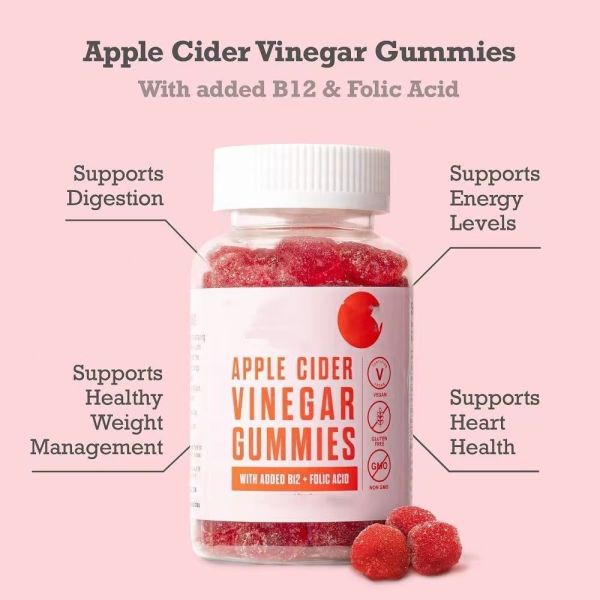 Wholesale factory price slimming apple cider vinegar gummies for weight loss keto bear gummies