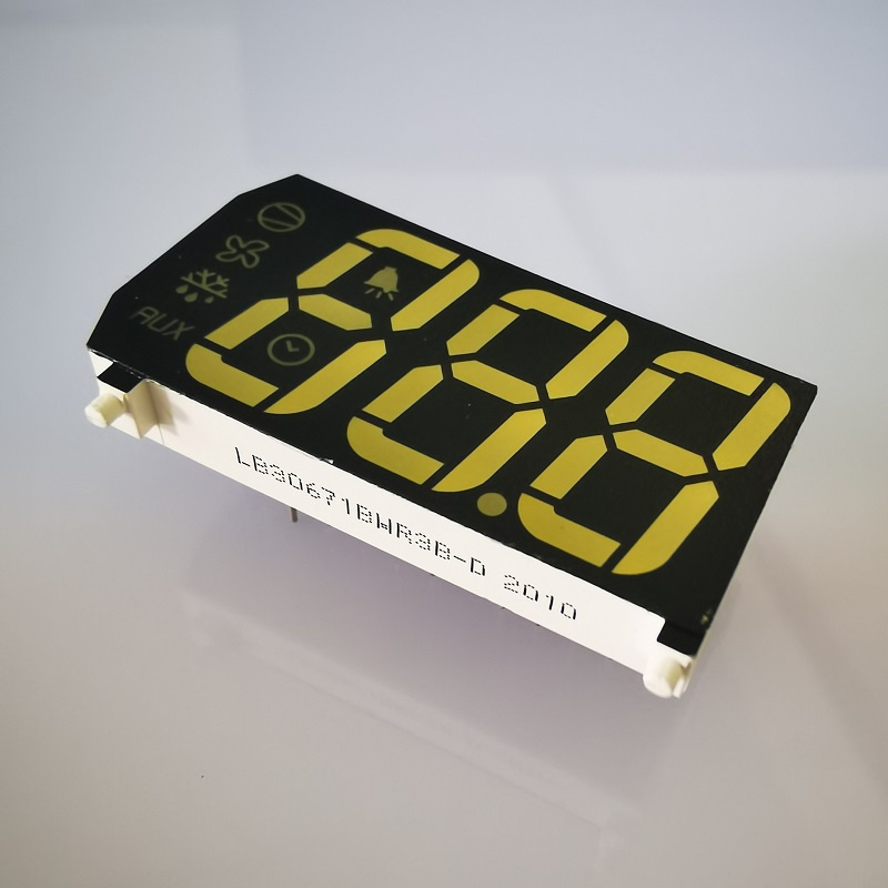 Customized 0.67 Inch 3 Digit Common Anode LED Display for Refrigerators