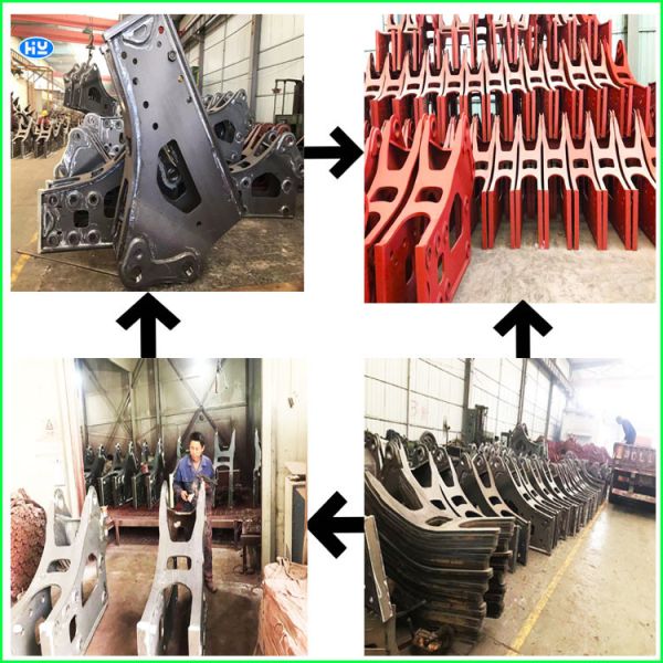 SUNWARD части экскаватора зубил выключателя 45mm молотка гидравлического Джек 3 тонн запасные