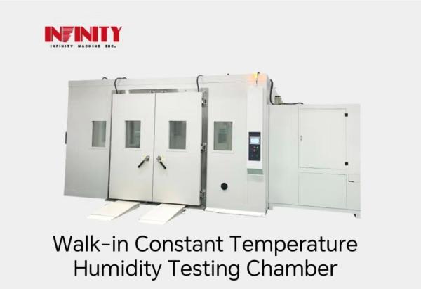 Walk-in Constant Temperature Humidity Testing Chamber  With 16 Device Connection Capability