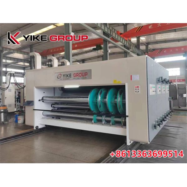 Джамбо тип цепной кормильщик Флексо печатный слот-машина для гофрированного картона ISO одобрен