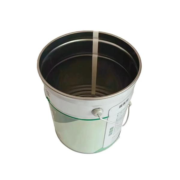 0.38mm Recyclable Paint Bucket Metal Container 3 Gallon Steel Pail