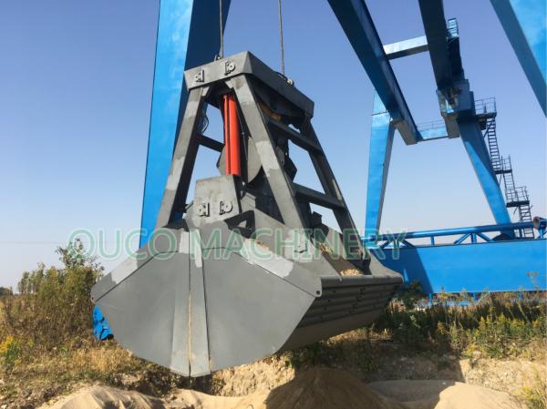 Remote Control 13m3 2 Peels Clamshell Grab Bucket
