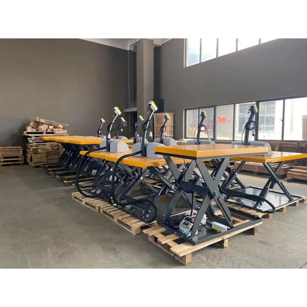 500-3000kg электрические Scissor подъем платформы заграждения воздушный для склада