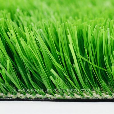 Non Woven Artificial Football Pitches Water Permeability Bottom Fake Grass Type