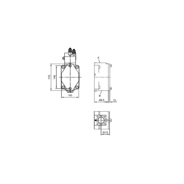 Portable Hydraulic Power Unit , Variable Displacement Axial Piston Pump Type V60N