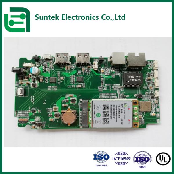High-Speed PCB Gold Finger Board 8L with ENIG Finish