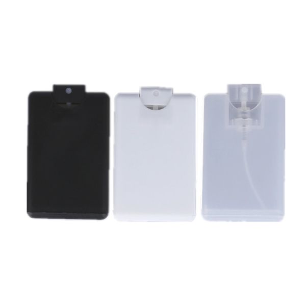 Garrafa de perfume plástica do ISO 8317 do cartão 20ML com tampão do pulverizador