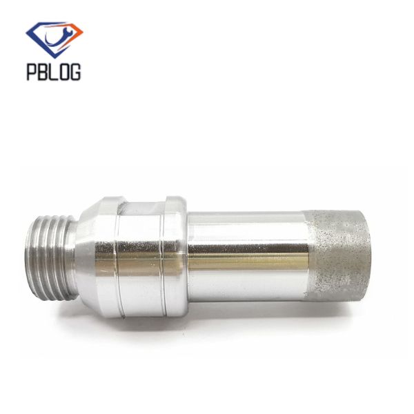 Fabrication Vente à chaud Verre Jade Diamant Matériau de base Forage Pièces à trous