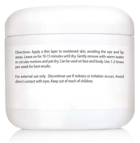 Private Label Skin Care Face Mask / Organic Dead Sea Mud Mask For Body