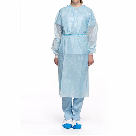 L'isolement jetable non tissé habillent 120x140cm avec la manchette élastique