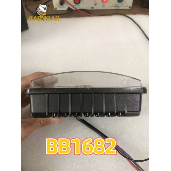 4 Inch Skull LED Headlight White Yellow Green Ring For Harley Davidson