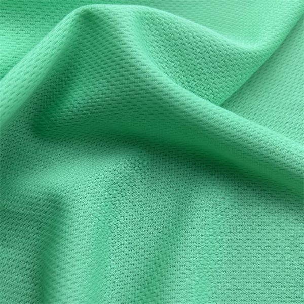 100% полиэстерный футболка птичьи глазки сетка ткань 75D трикота вязанный дышащий