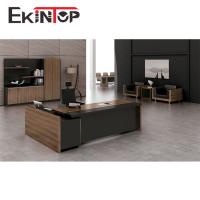 Modern Wooden Melamine Desk L Shaped 2400mm×1850mm×750mm ODM