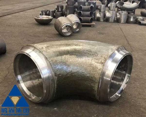 ASTM B16.9 A234 WP11 Low Alloy Steel Pipe LR Elbow Fittings 14 Inch Sch 120 BW