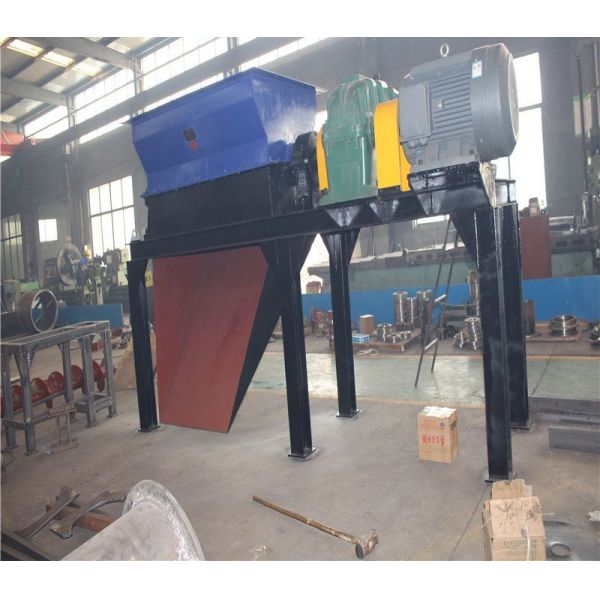 Full Automatic Sheep Carcass Single Shaft Shredder with Finely Equipment
