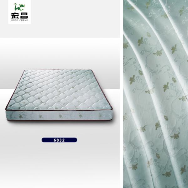Customized Pattern 65g-100g Mattress Cover Fabric Good Wear Resistance