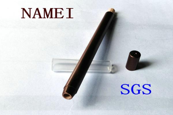 PVC Plastic Long Lasting Eyeliner Pencil Drawn Tube , Gel Eyeliner Pencil 122 * 7.8mm