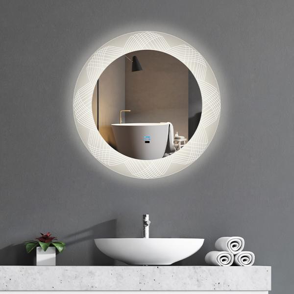 Round Smart Bathroom Mirror: A Stylish and High-Tech Bathroom Essential