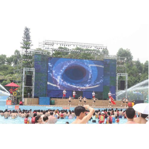 1R1G1B Full Color Electronic Led Curtain Display SMD3528 Lamp Flexible Design