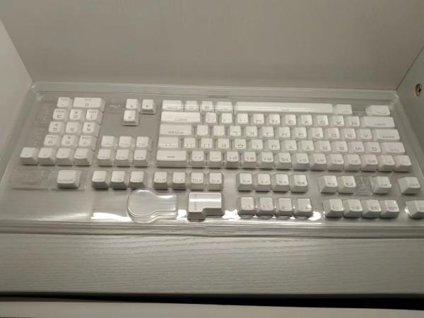Waterproof Plastic Injection Keyset Covers Molded Keycaps Smooth Surface Finish