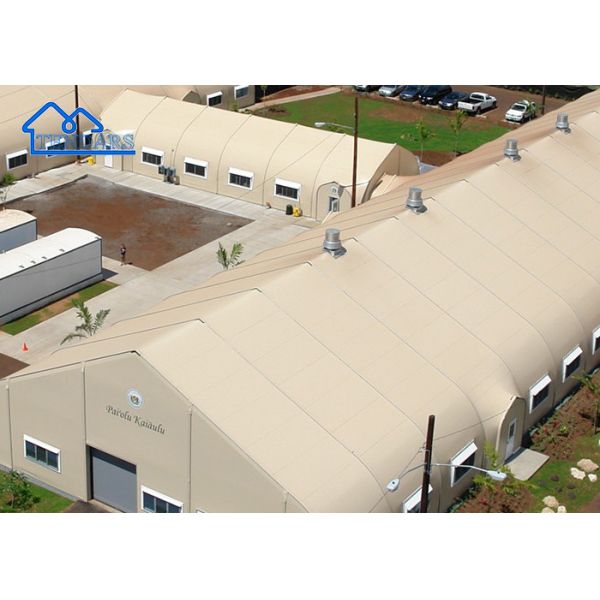 Galvanized Steel Frame 6x6m Curve Tent Fire-Retardant Cover Streamline Shape for Outdoor Functions