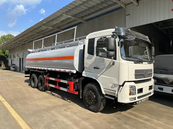 Mechanical Suspension Fuel Tanker Semi Trailer 30000kg Max Payload