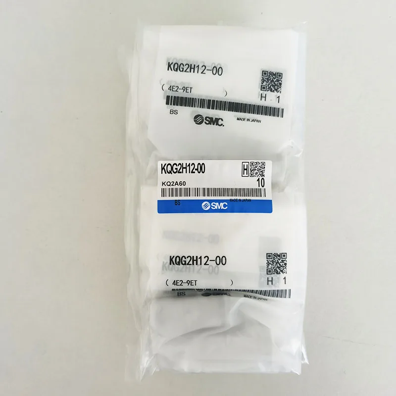 SMC KQG2H12-00 Conector pneumático recto,SUS316,0-1Mpa