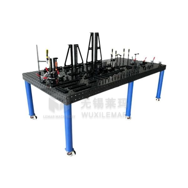 System 28 Welding Fixture Table 3000x2000mm Plasma Nitration Metal Fab Table