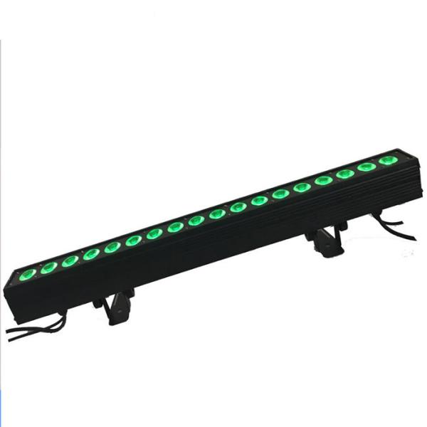 18*15W RGBWA 5IN1 Led Color Changing Lights , Multi Color Wall Wash Light Bar