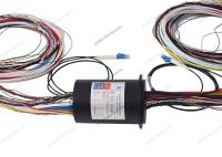 Anel deslizante de junta rotativa de fibra óptica elétrica 1550 nm com baixa temperatura